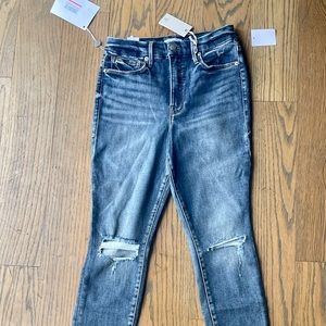 Good American Good Waist skinny jeans